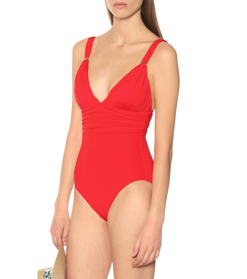 MELISSA ODABASH Panarea ruched swimsuit outlook