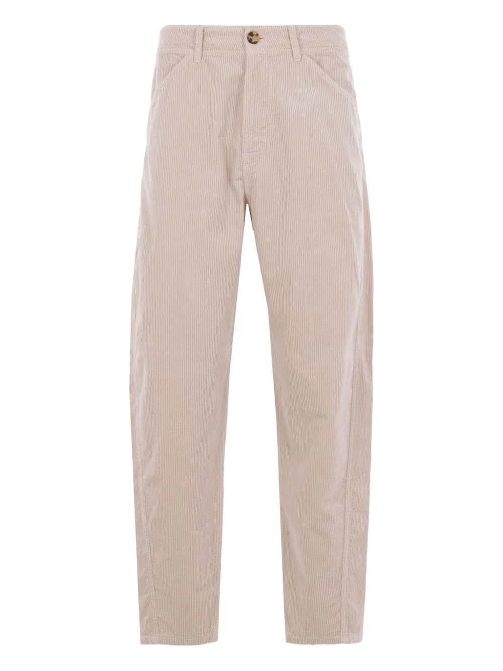 corduroy-effect pocket trousers - 1