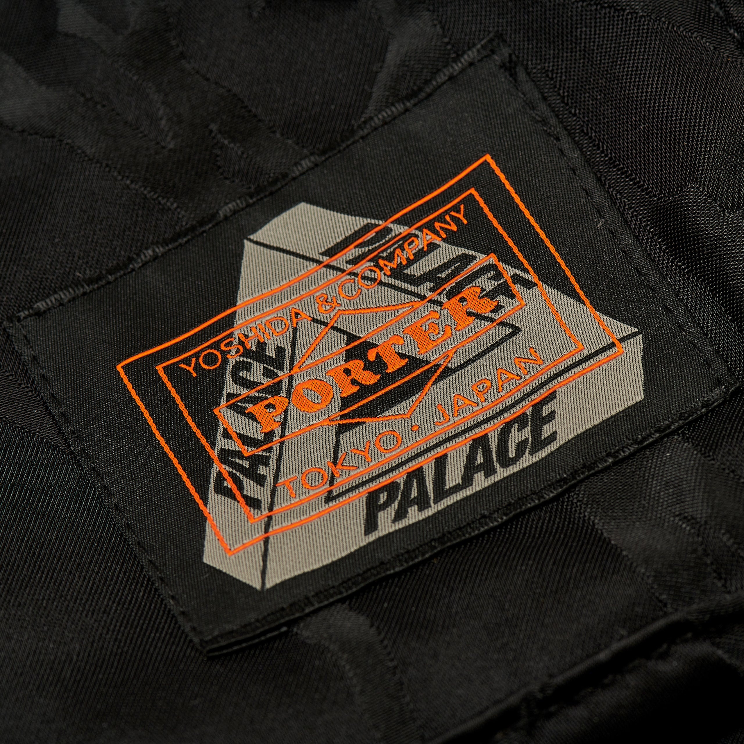 PALACE PORTER BELTER TROUSER BLACK / JACQUARD - 4