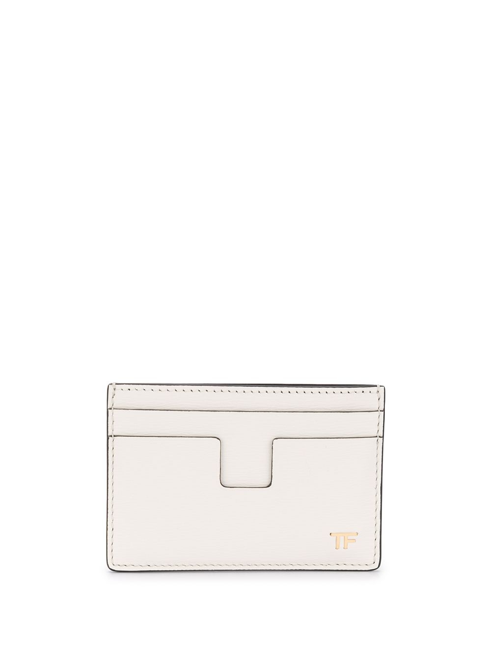 T leather cardholder - 2