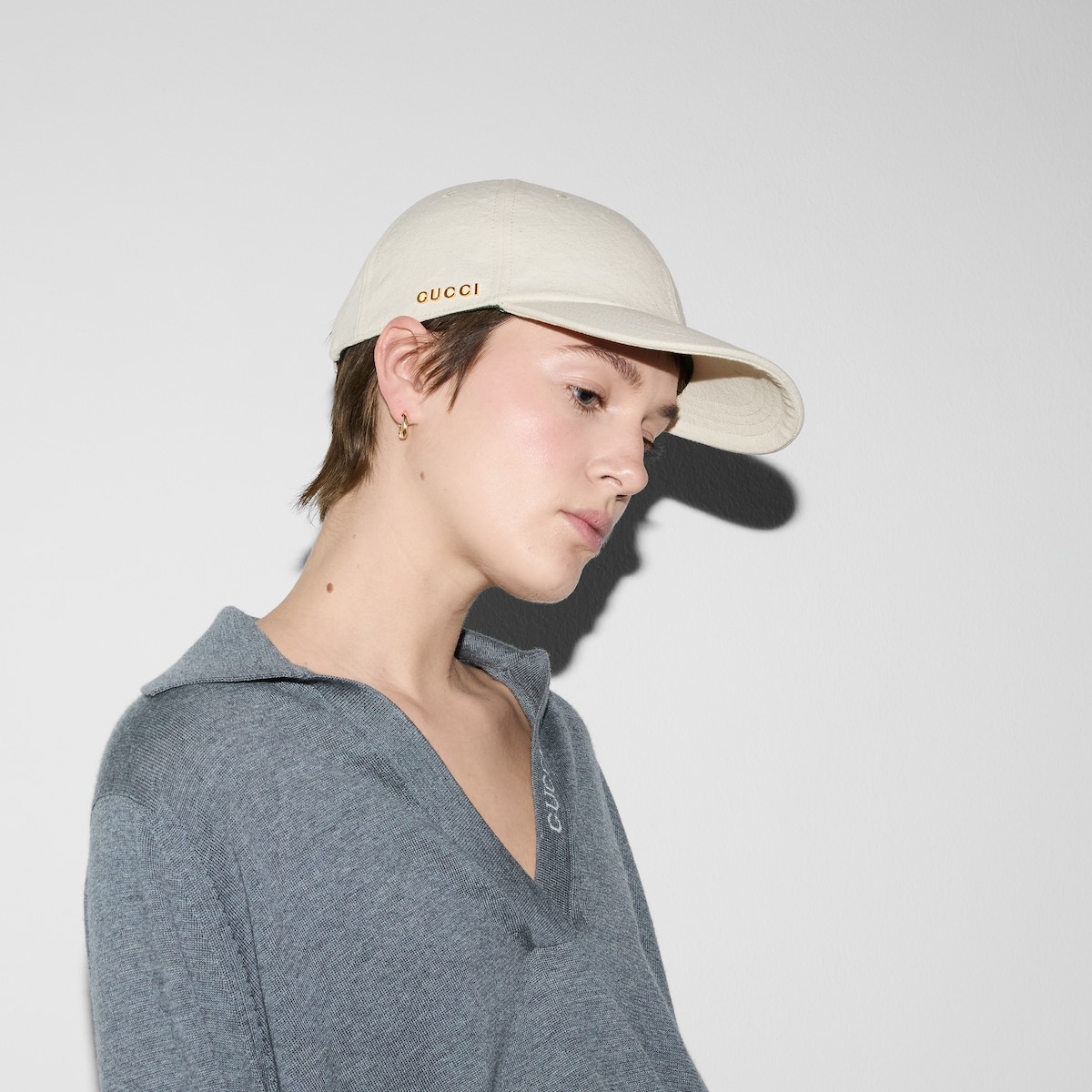 Gucci canvas baseball hat - 3
