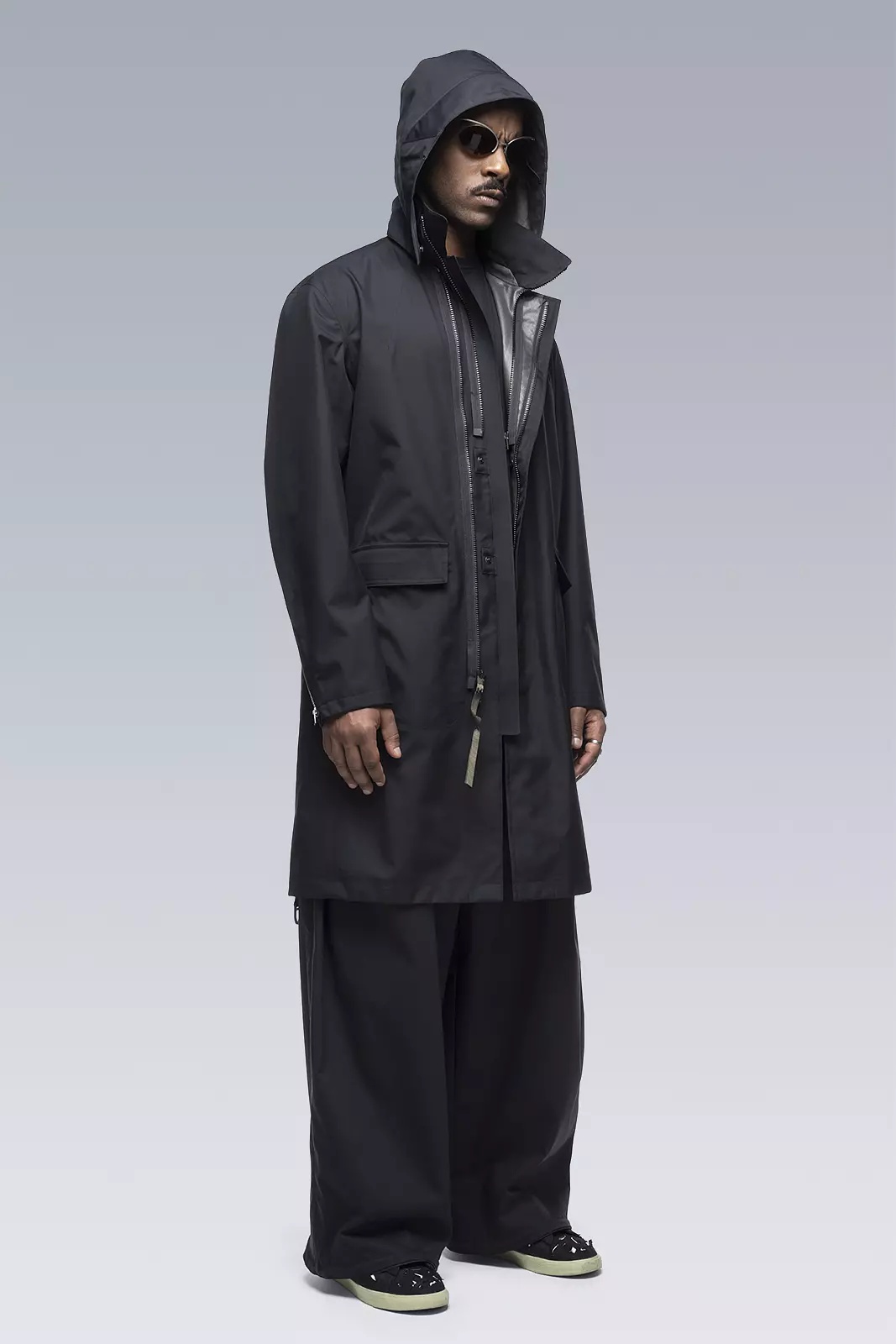 ACRONYM J103-GTV 2.5L Gore-Tex® Coat Black | REVERSIBLE