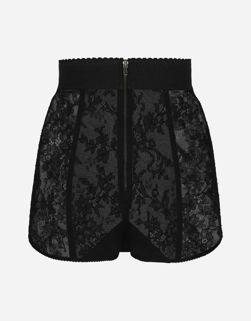 Dolce & Gabbana Lace high-waisted panties with elasticated waistband outlook