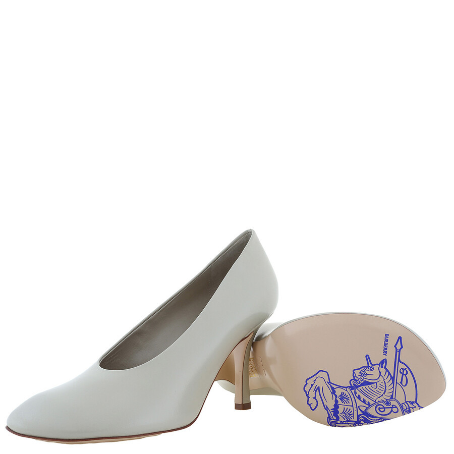 Burberry Leather Baby Pumps - 2