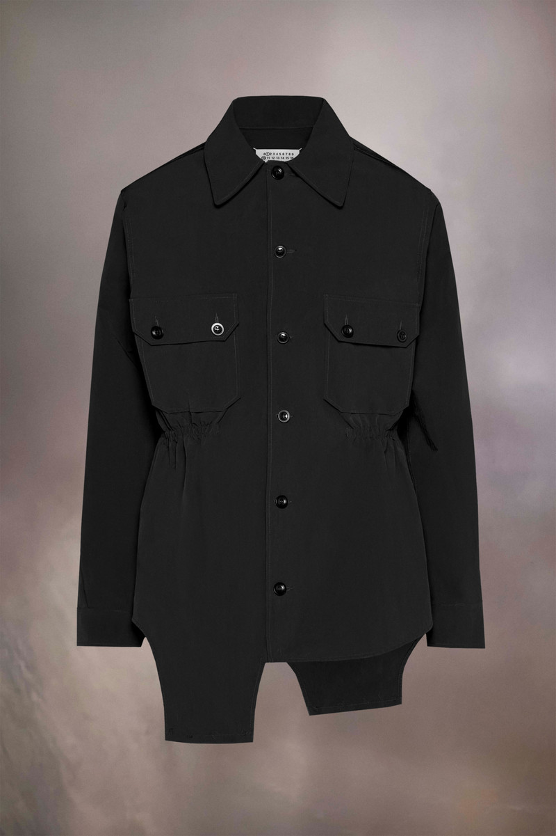 Maison Margiela Hard nylon shirt outlook