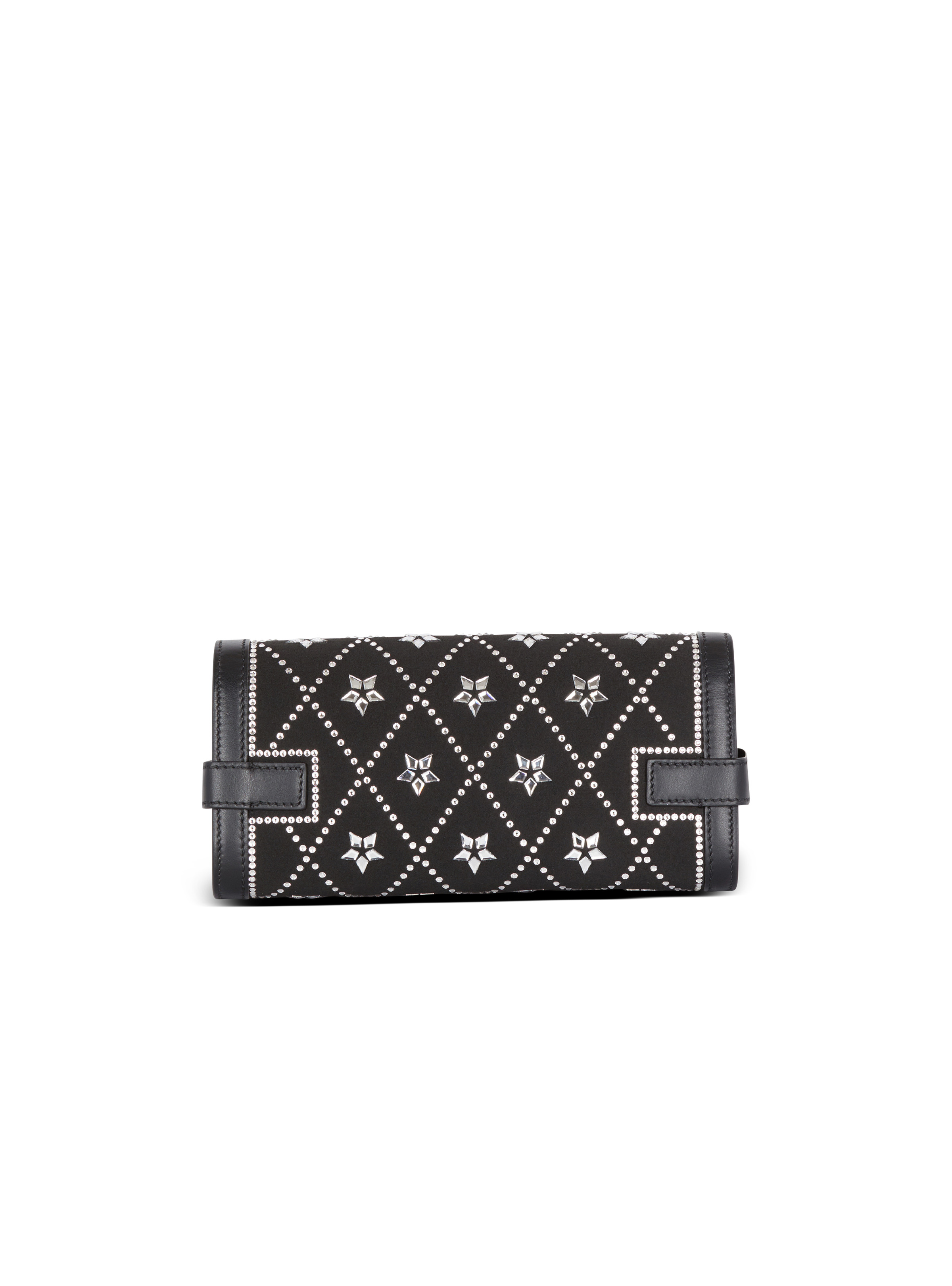 B-Buzz Pouch 23 satin and crystals clutch - 4