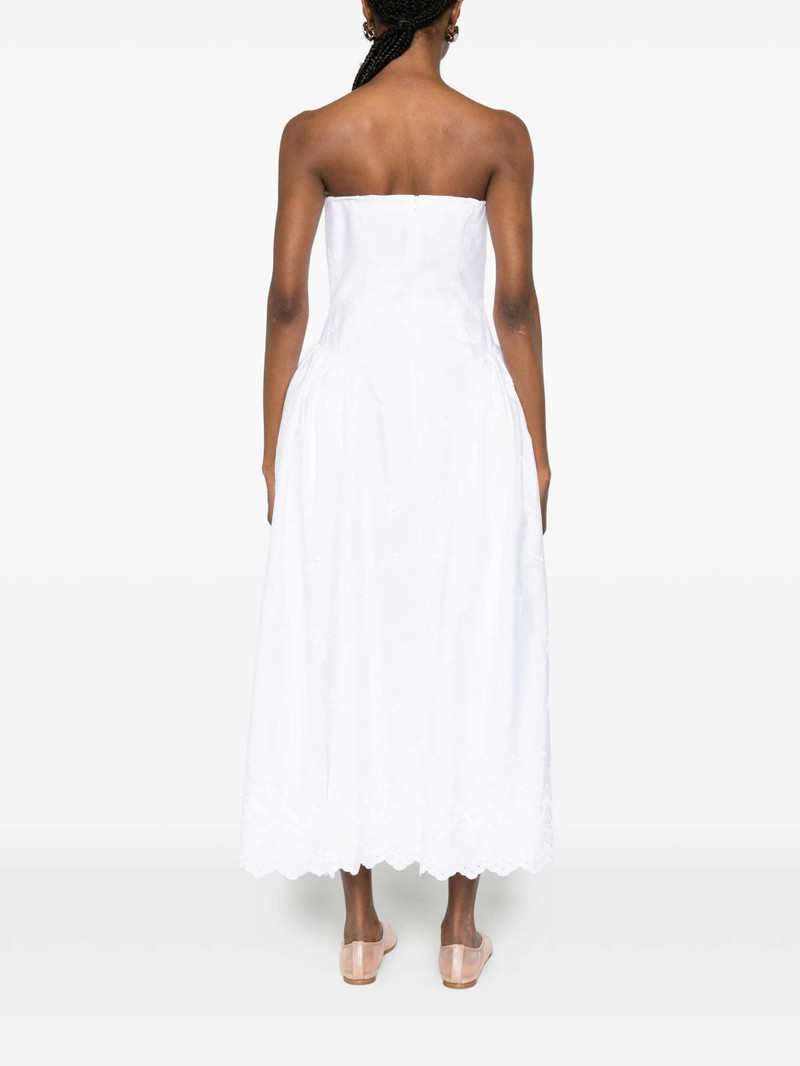 Simone Rocha Simone Rocha Embroidered Midi Dress outlook