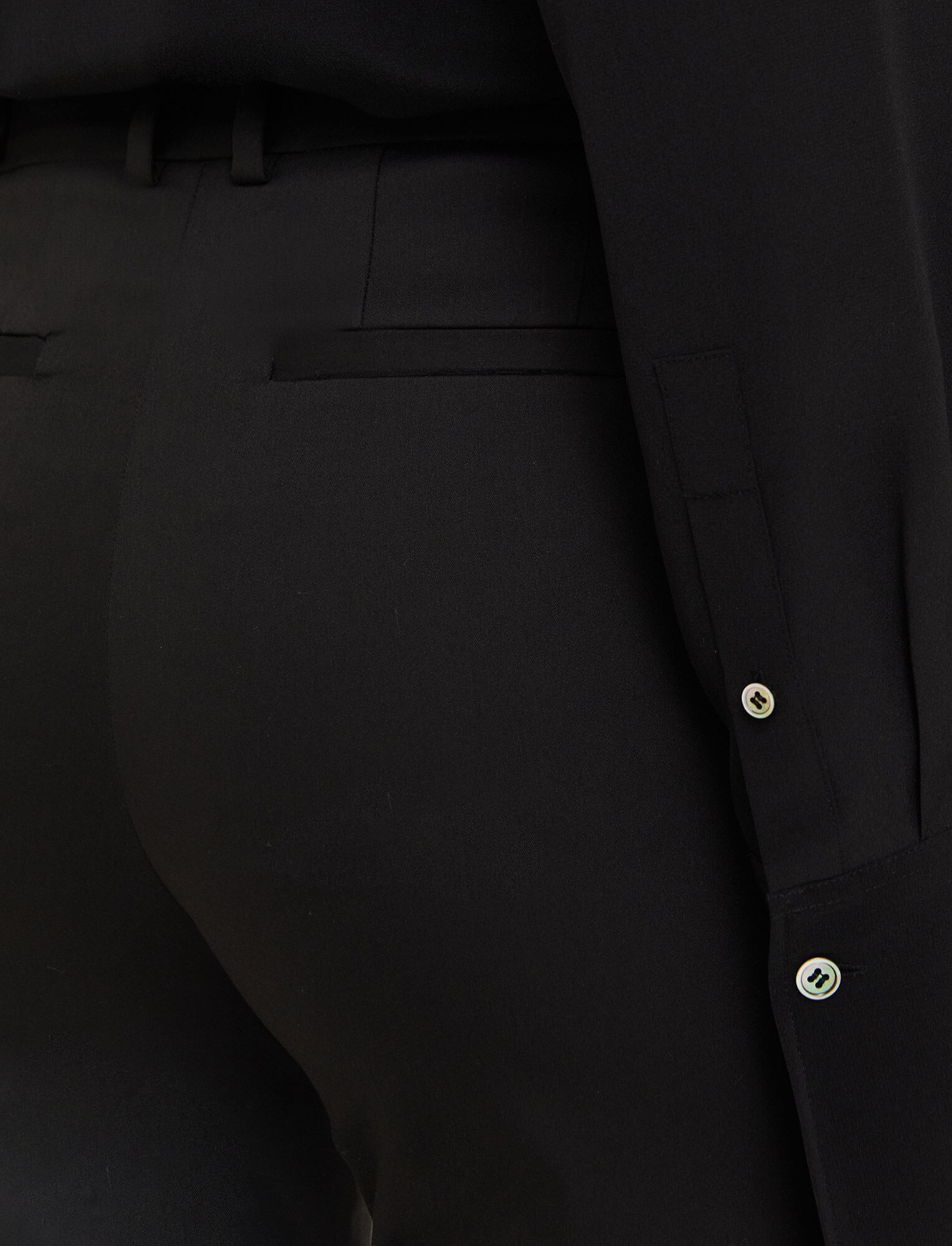 Light Gabardine Stretch Coleman Trousers - 4