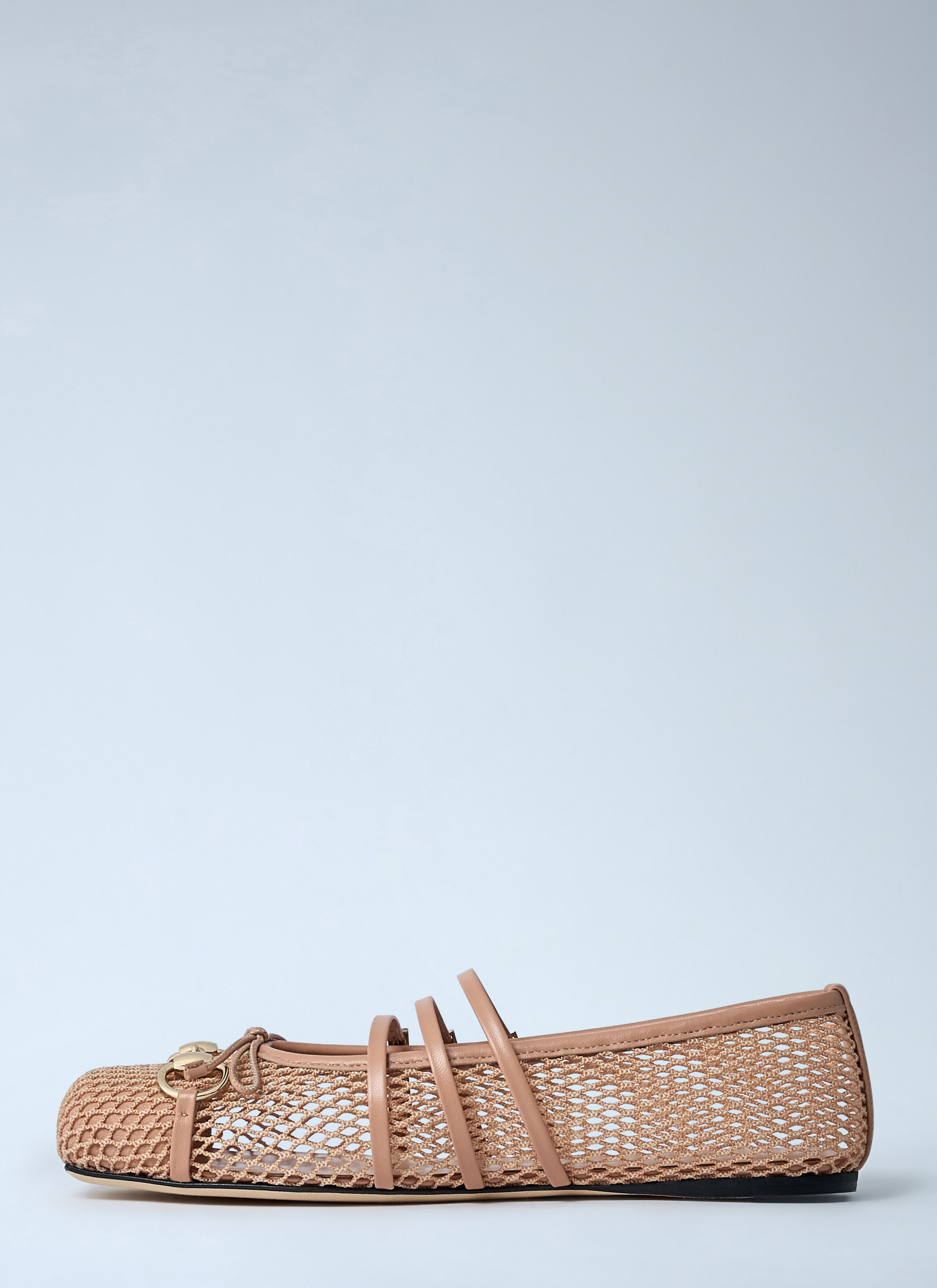 Horsebit Ballerina Flats - 4