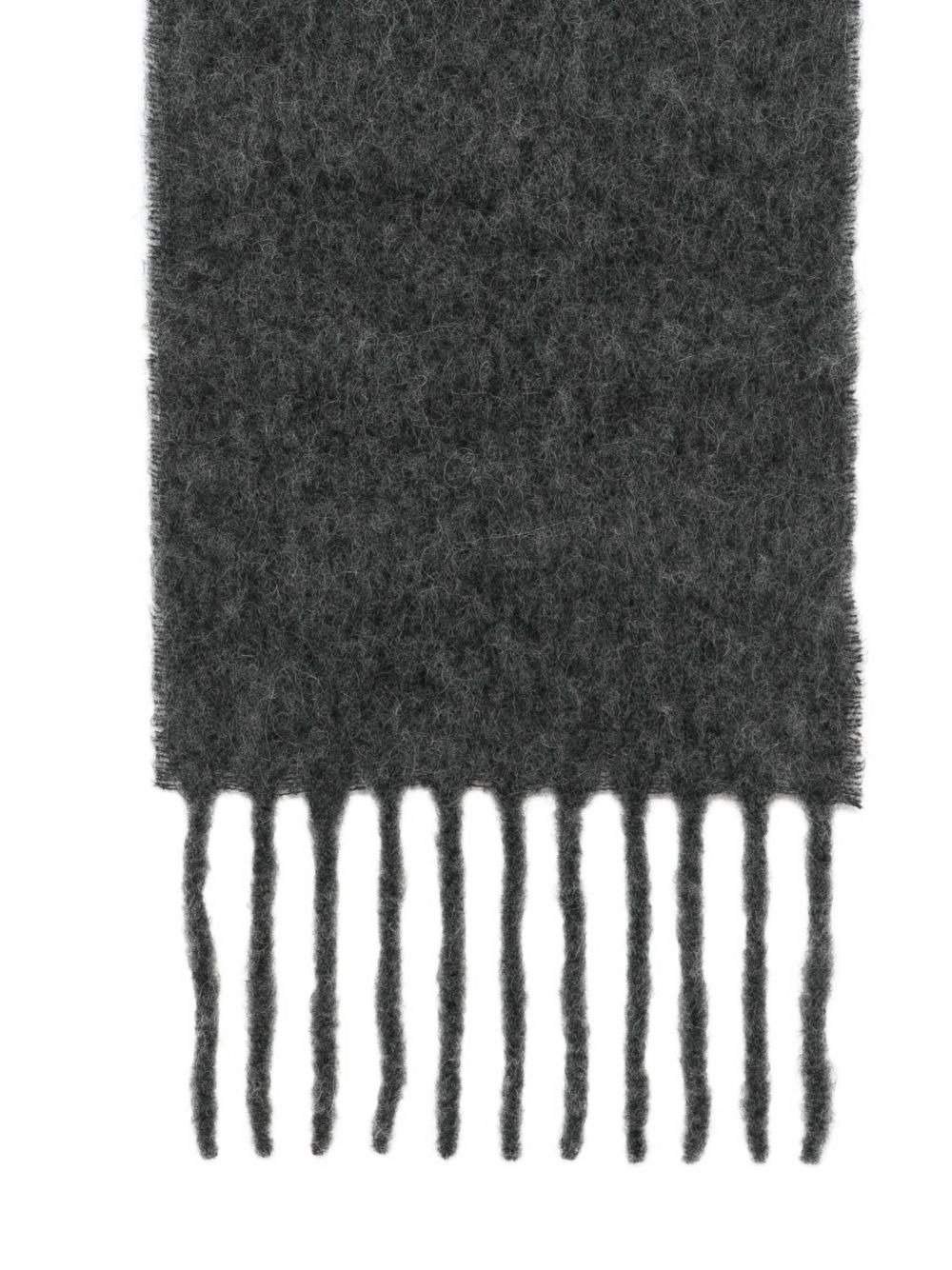 Estate fuzzy fringe scarf - 2