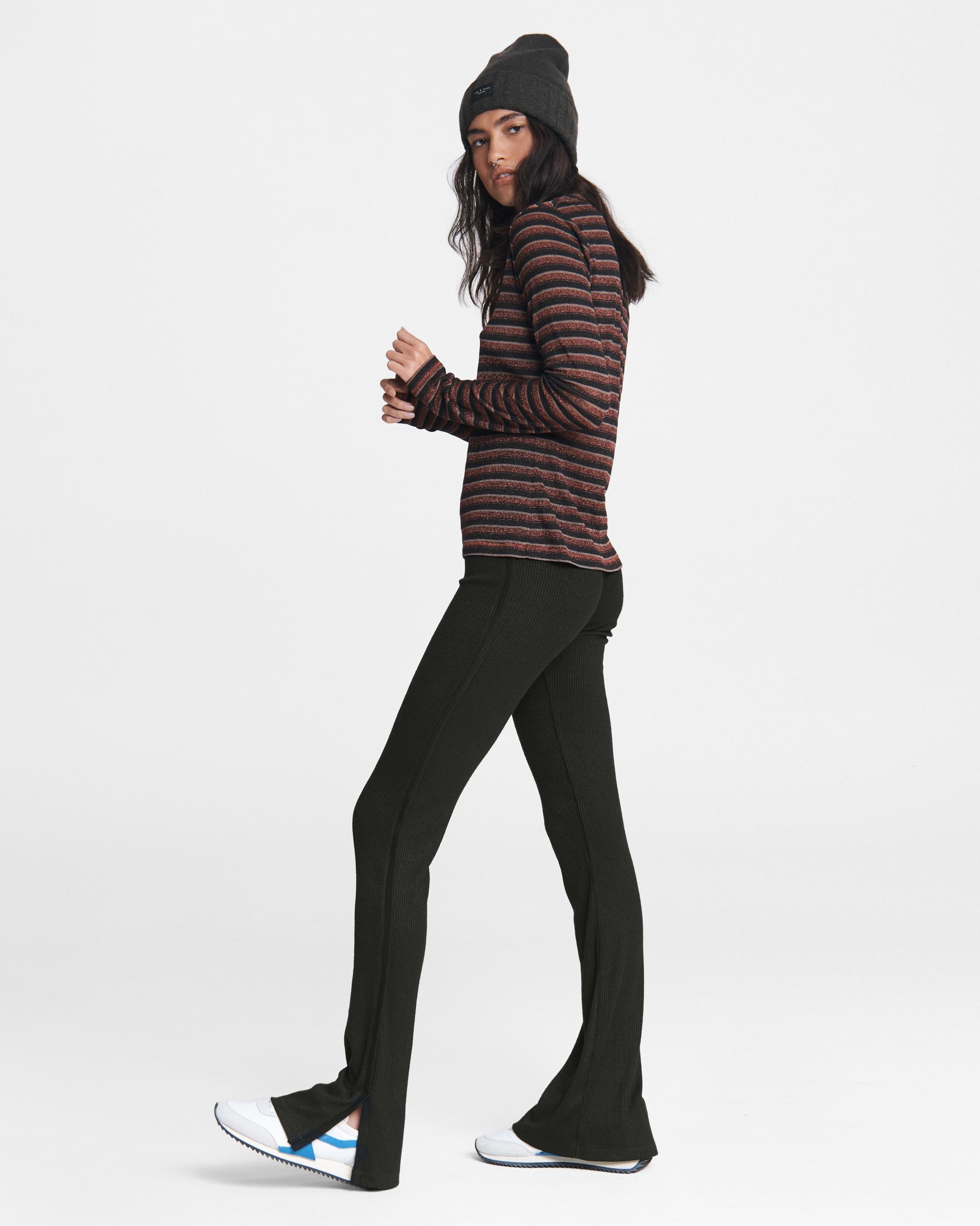 The Knit Rib Pant - 4