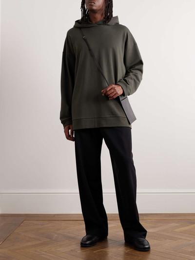 The Row Essoni Cotton-Jersey Hoodie outlook