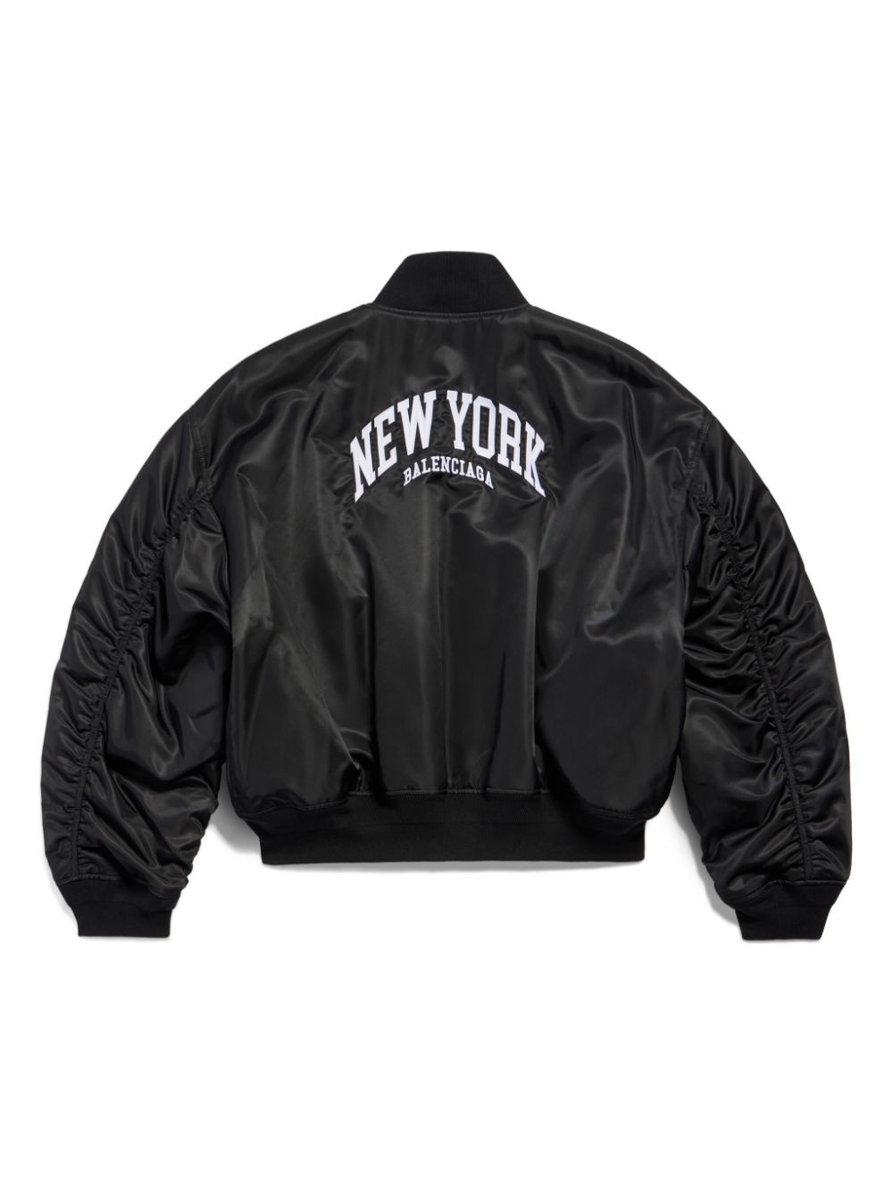 New York-embroidery bomber jacket - 3