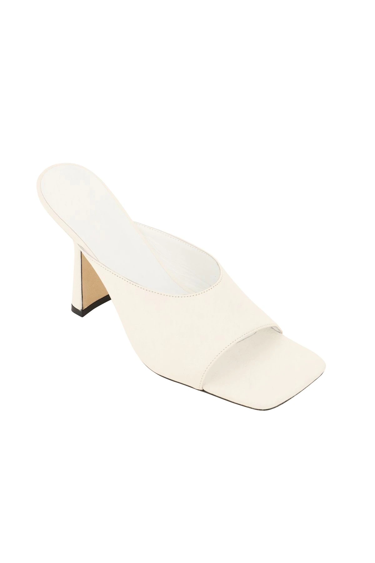 GRAINED LEATHER ZAYA SANDALS - 4