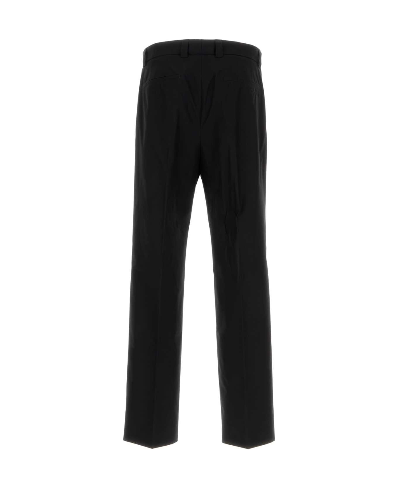 Black Poplin Pant - 2