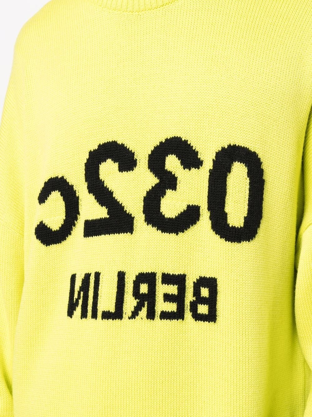 Berlin intarsia merino-knit jumper - 5
