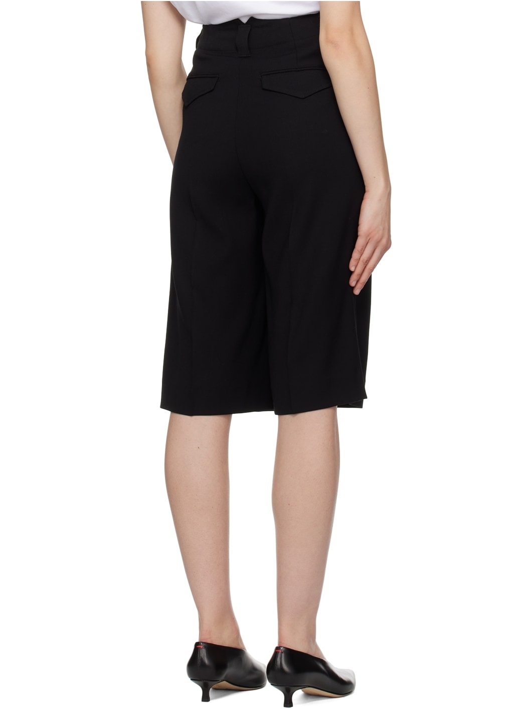 Black Bermuda Shorts - 3