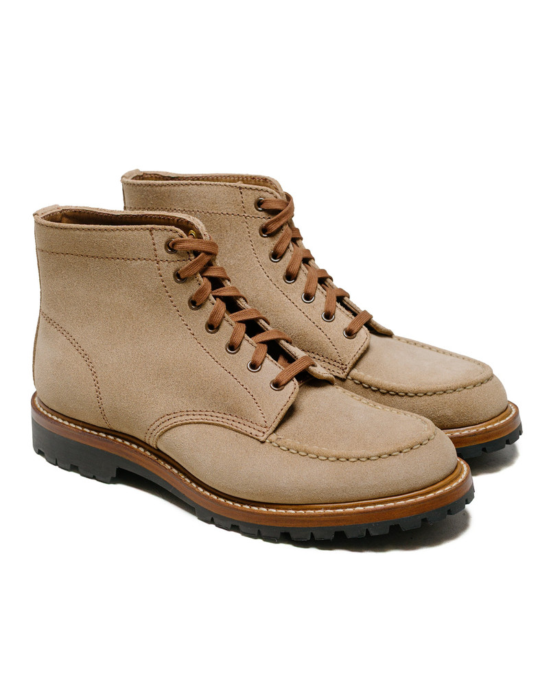 JOHN LOFGREN Chapman Boots Horween CXL Natural Roughout outlook
