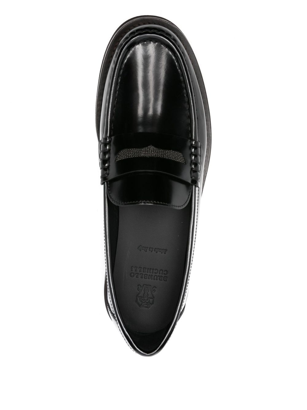 Monili chain-detailed loafers - 4