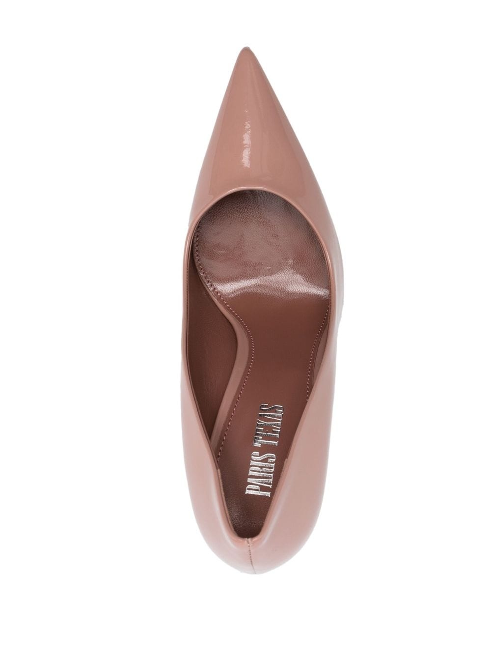 105mm pointed-toe leather pumps - 4