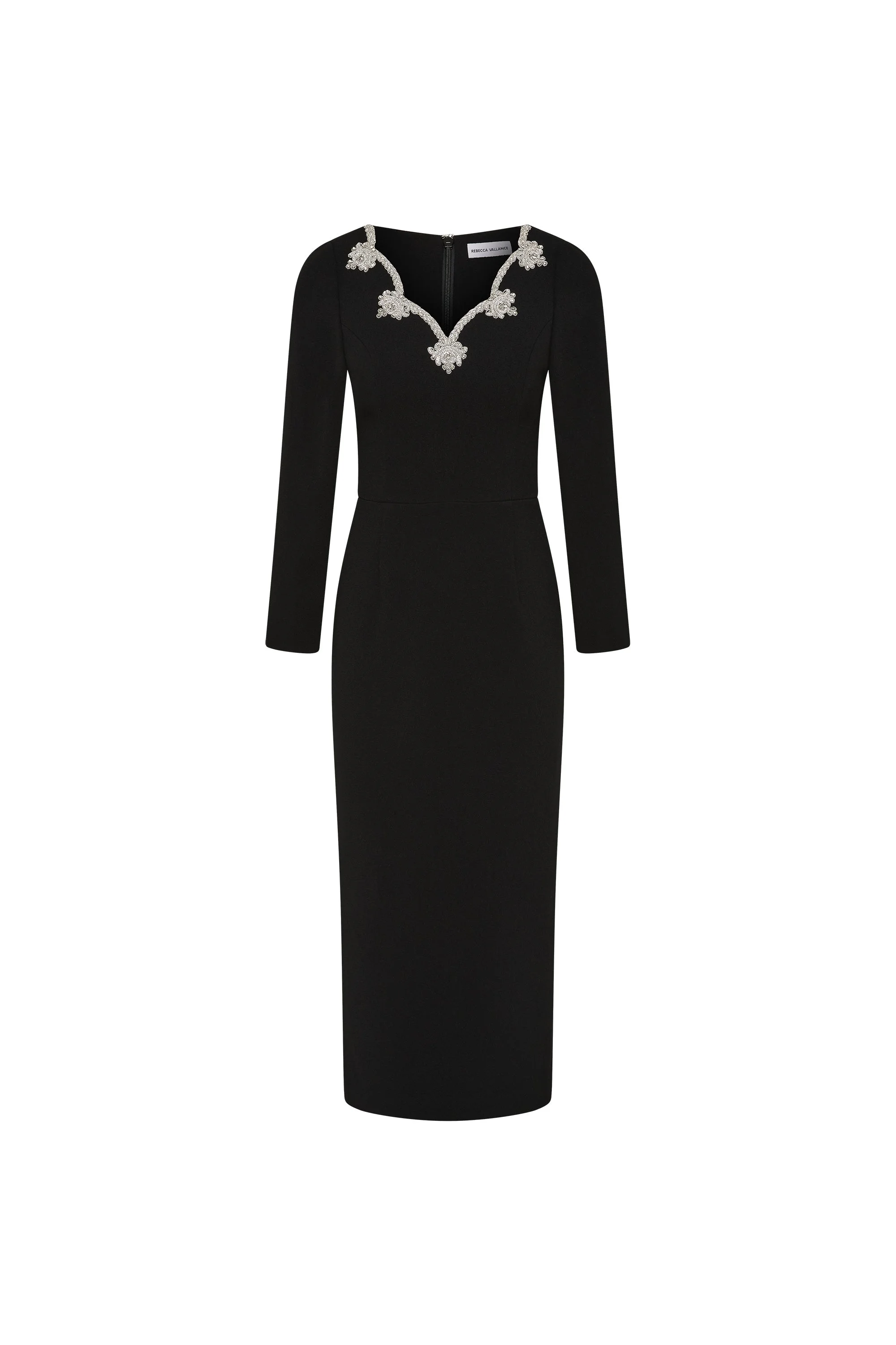 Harlynn Long Sleeve Midi Dress - 1
