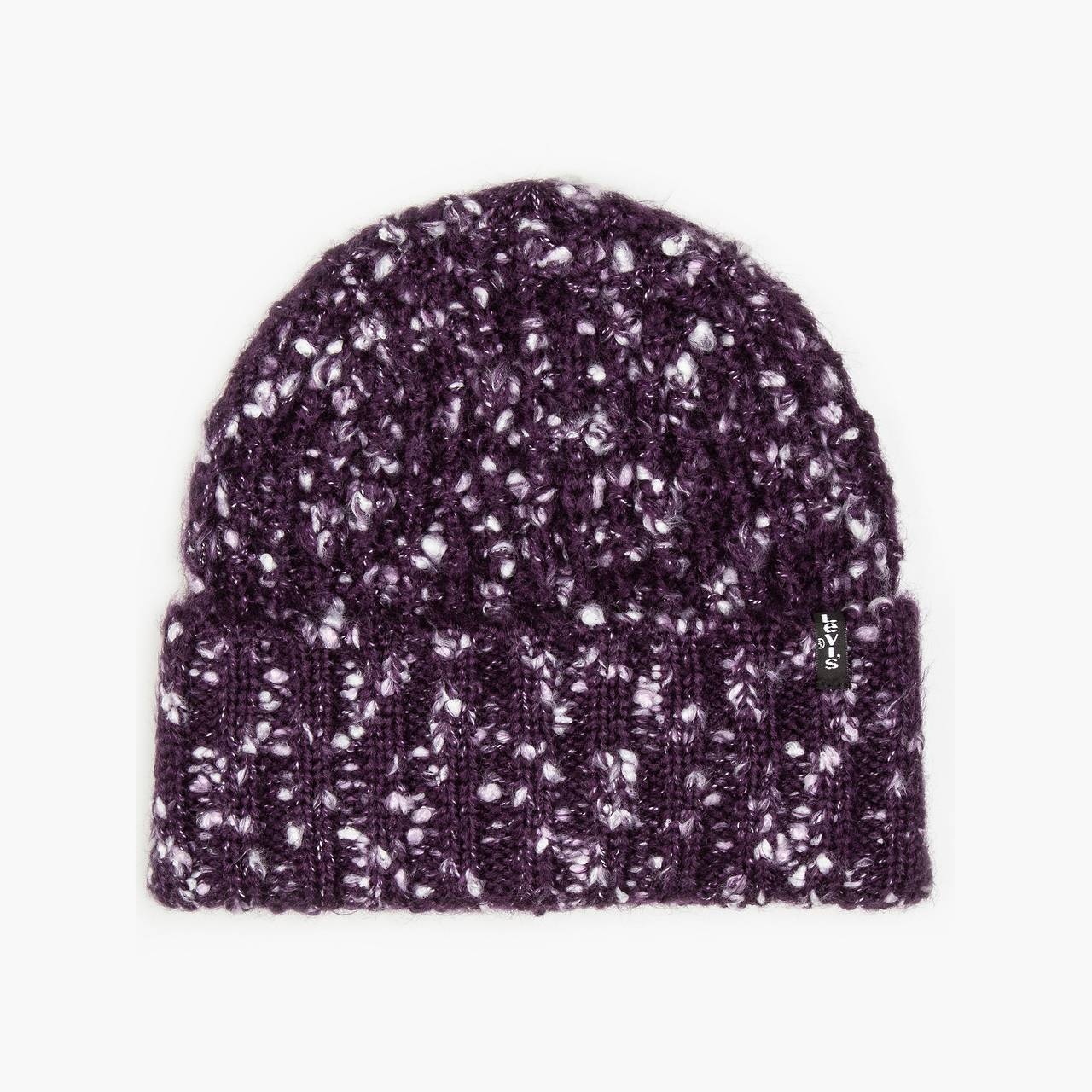 TEXTURED HOLIDAY BEANIE - 1