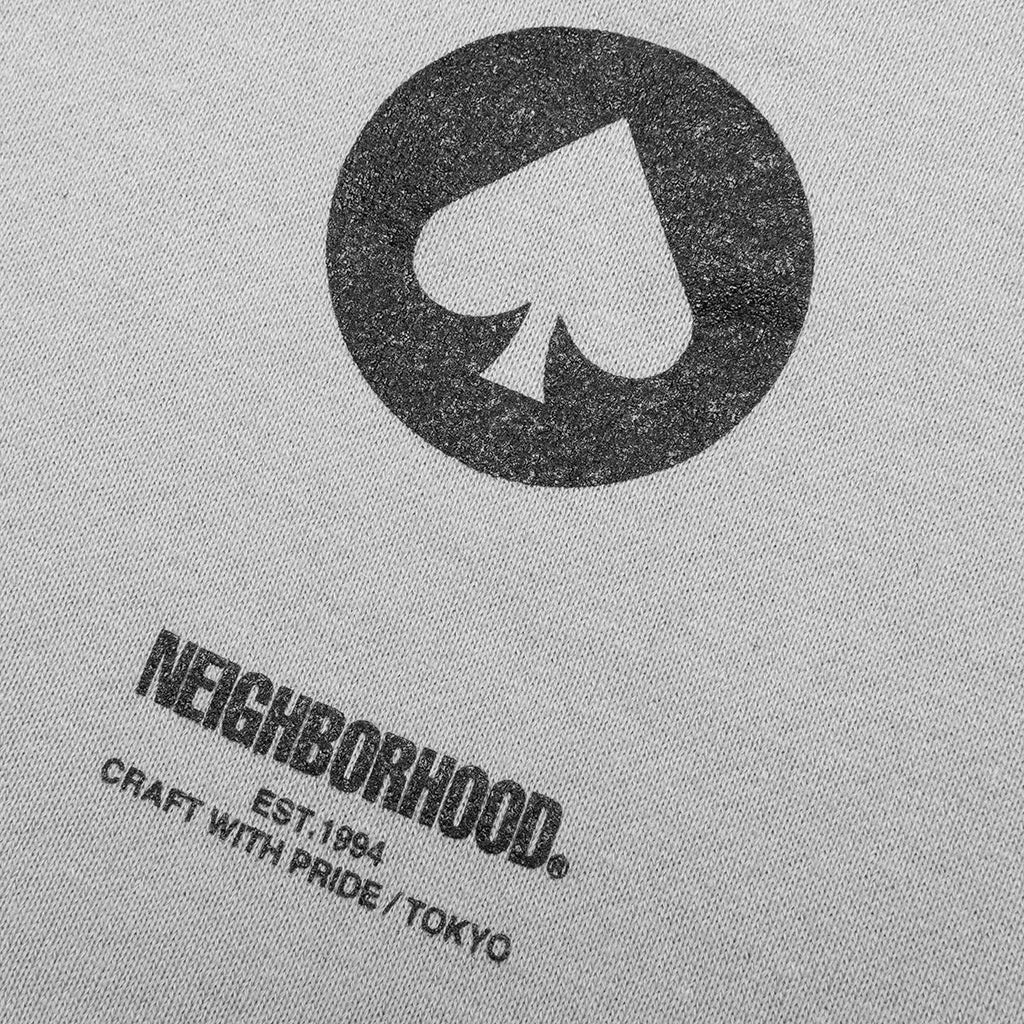NEIGHBORHOOD X MOTOR HEAD L/S C-HOODIE - GREY - 5