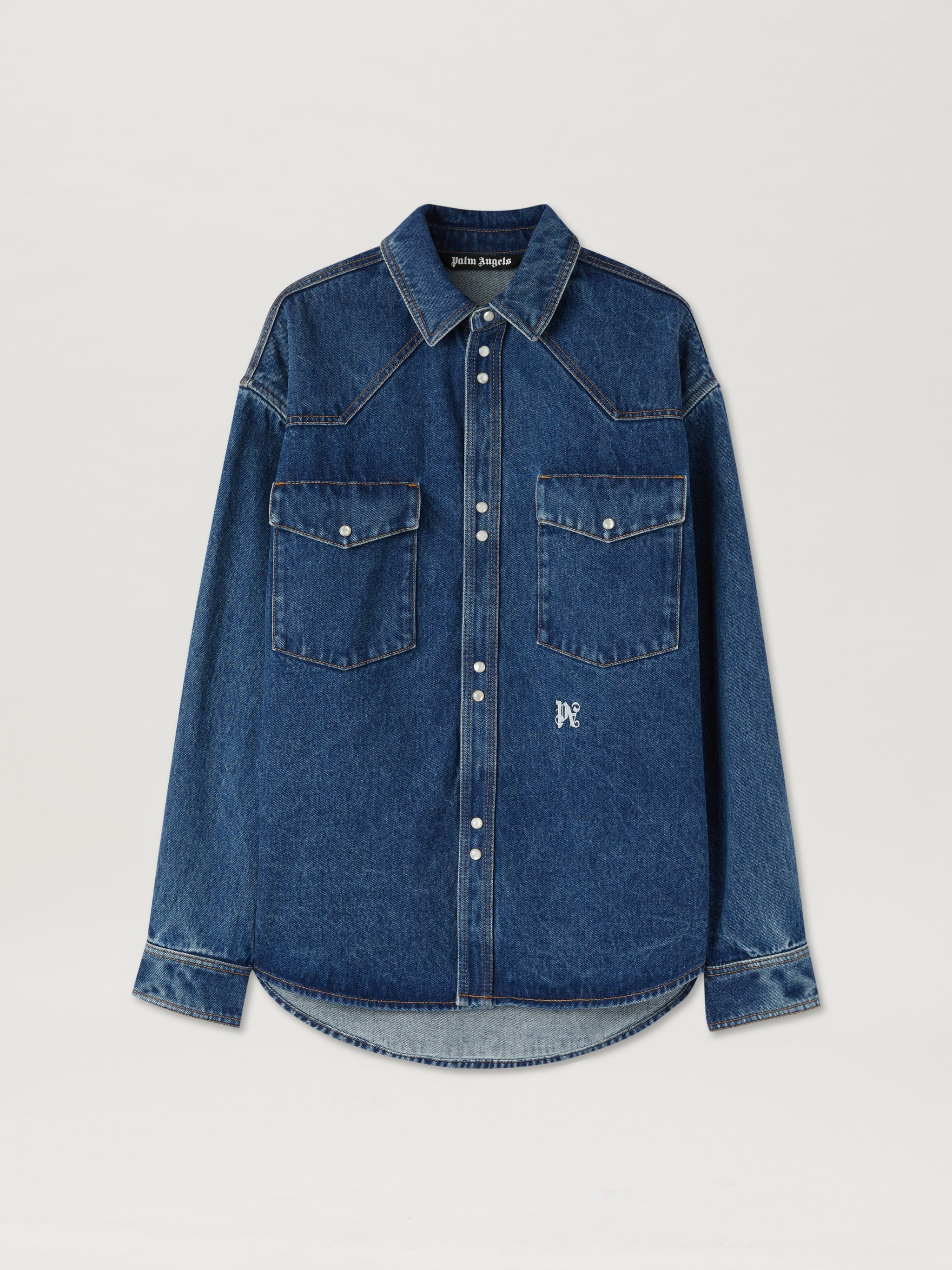 Monogram Denim Shirt - 1