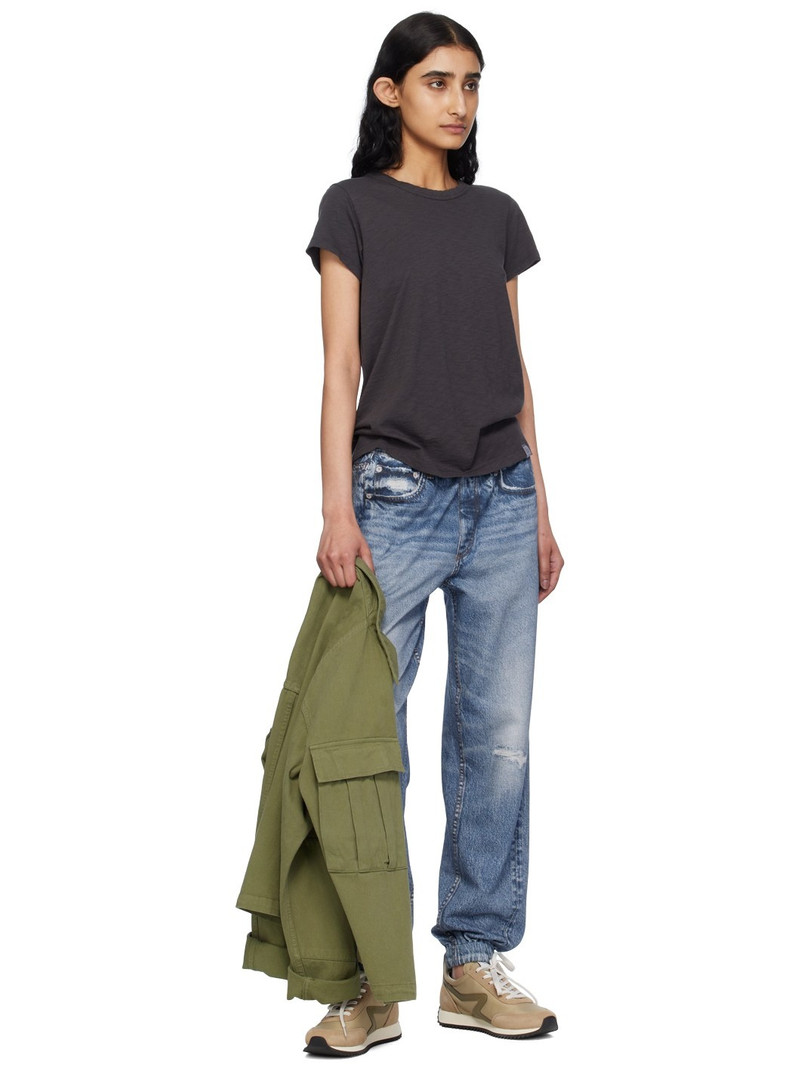 rag & bone Black 'The Slub' T-Shirt outlook