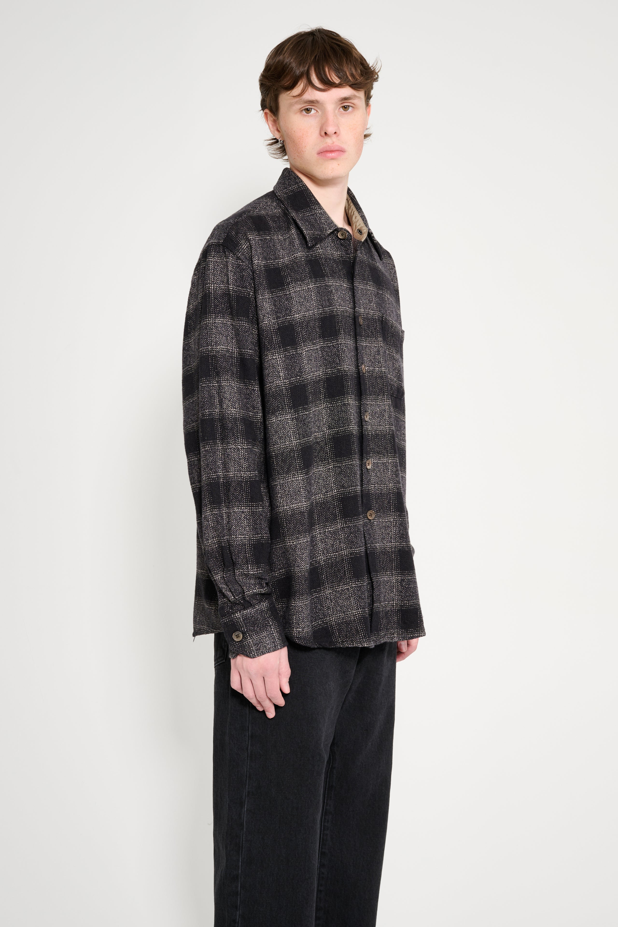 OUR LEGACY ABOVE SHIRT OAKLAND LOW TWIST CHECK - 4