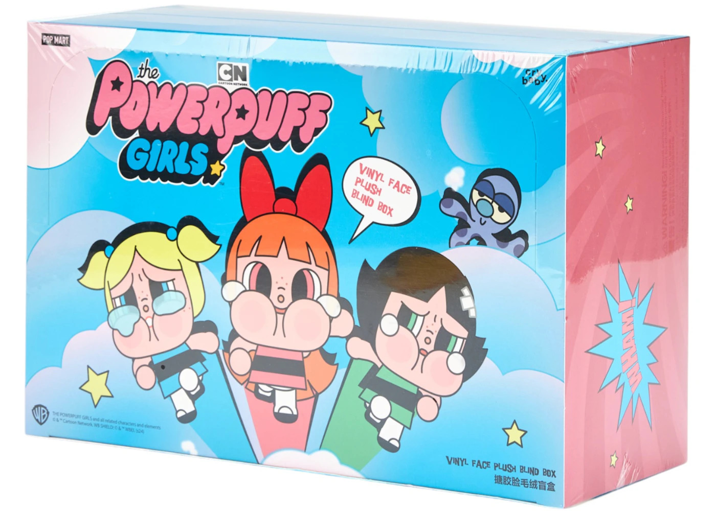 Pop Mart CryBaby x Powerpuff Girls Series Vinyl Face Plush Sealed Case (6 Blind Boxes) - 3