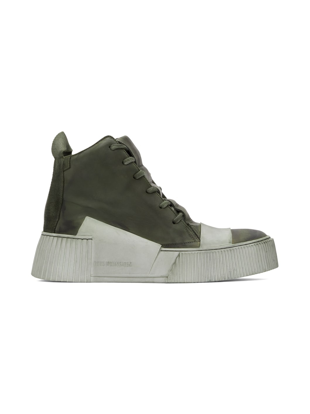 SSENSE Exclusive Khaki Bamba 1.1 Sneakers - 1