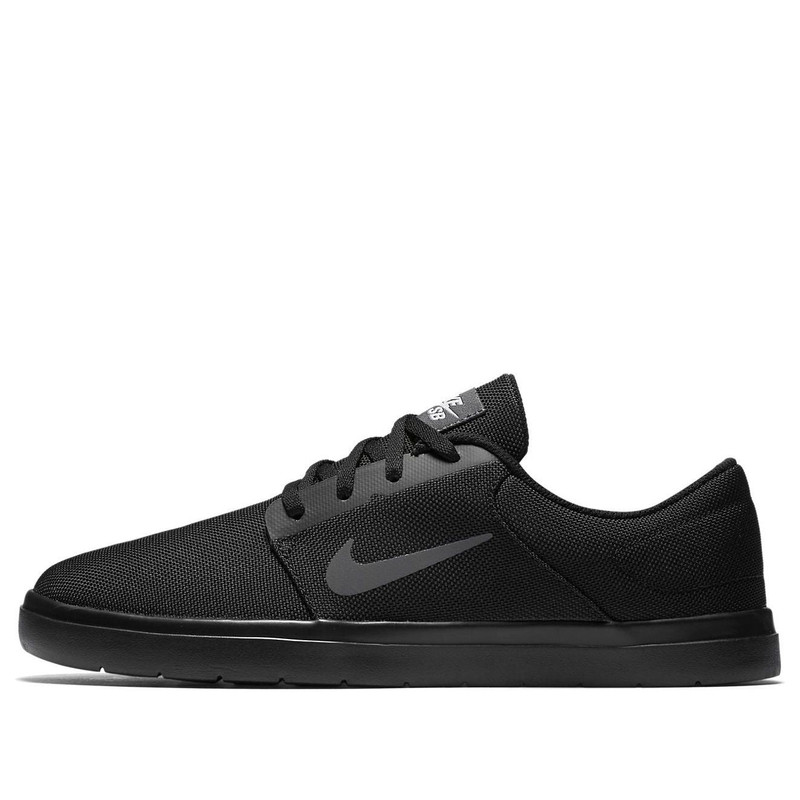 Nike SB 스케이트보드 Portmore Ultralight 낮은 정상 운동화 검정 844445-001 - 1