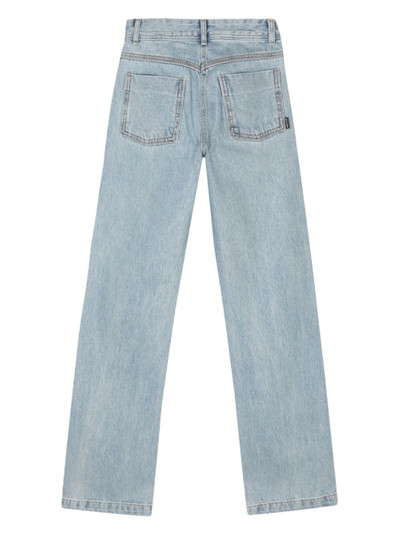 LOW CLASSIC high-rise straight-leg jeans outlook