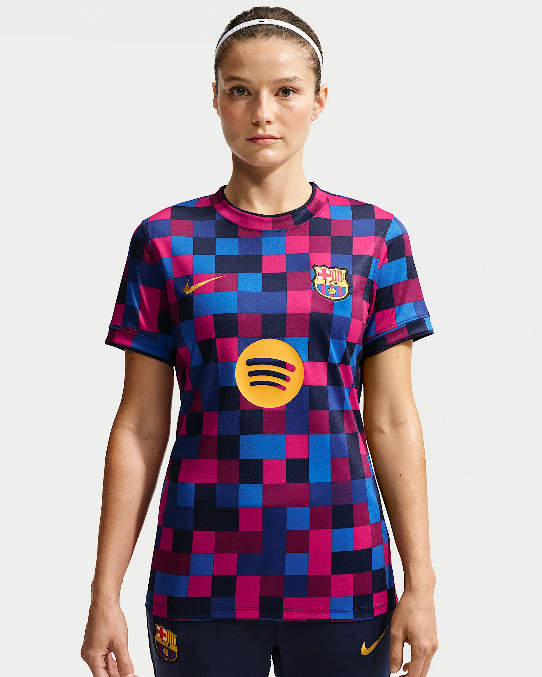 FC Barcelona Women's Nike Dri-FIT Soccer Pre-Match Top - 1