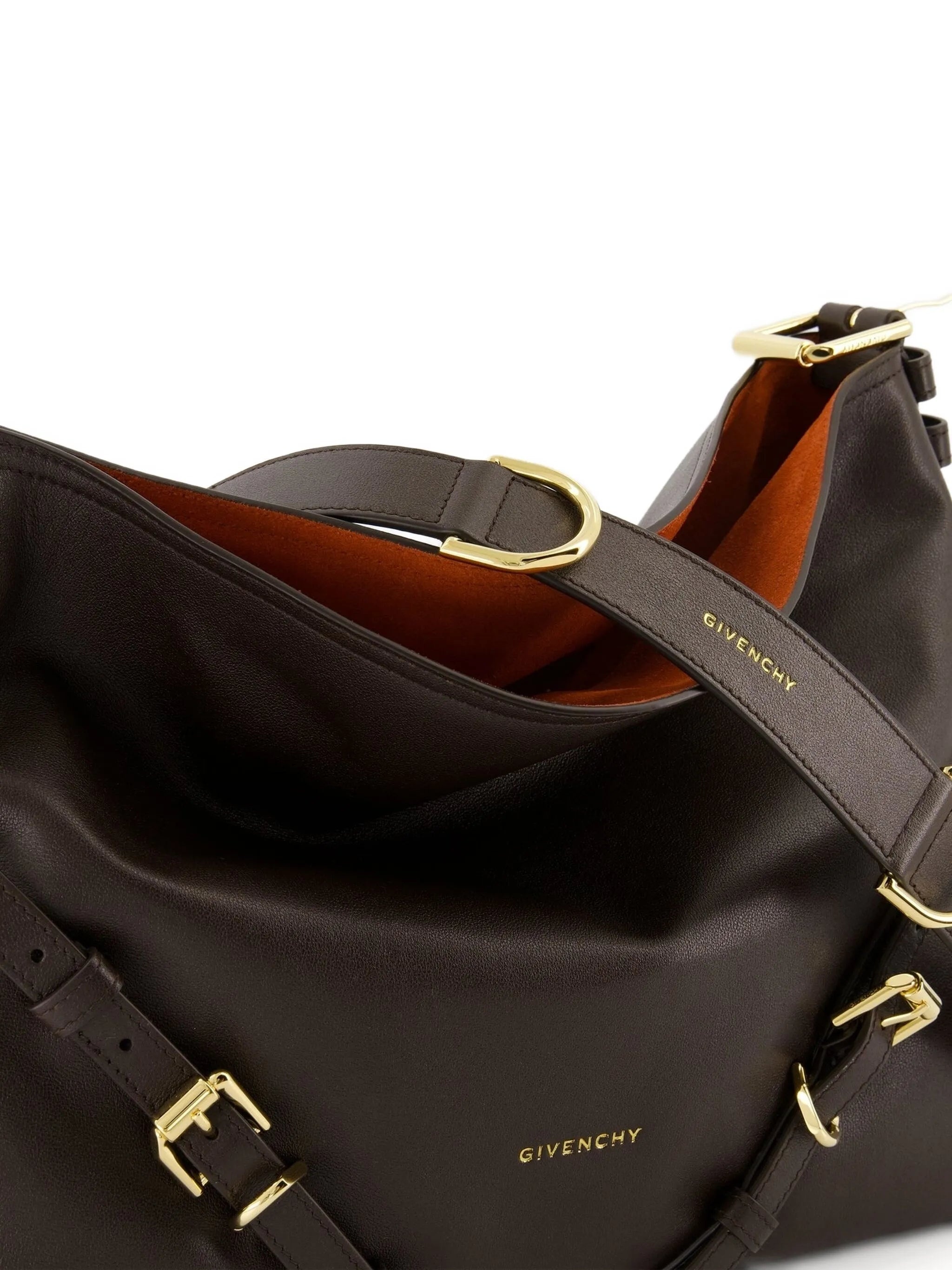 Givenchy Medium Voyou Buckle-fastening Calfskin Shoulder Bag - 4