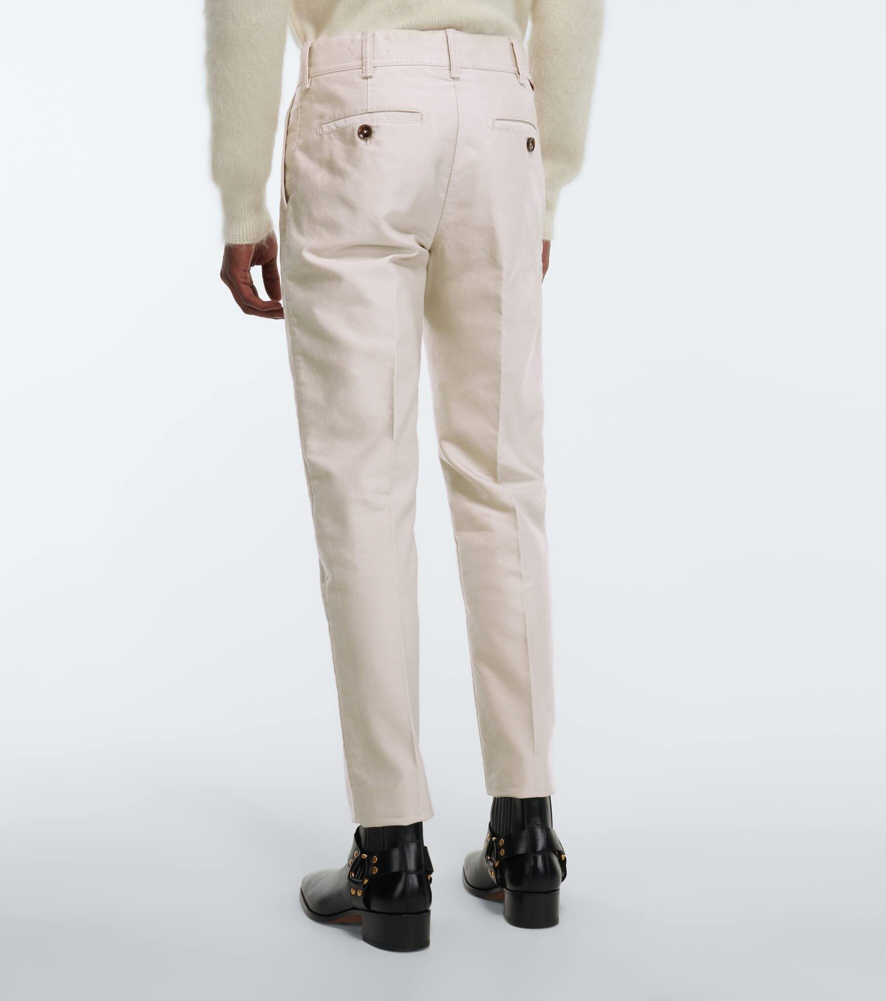 Cotton chino sport pants - 4