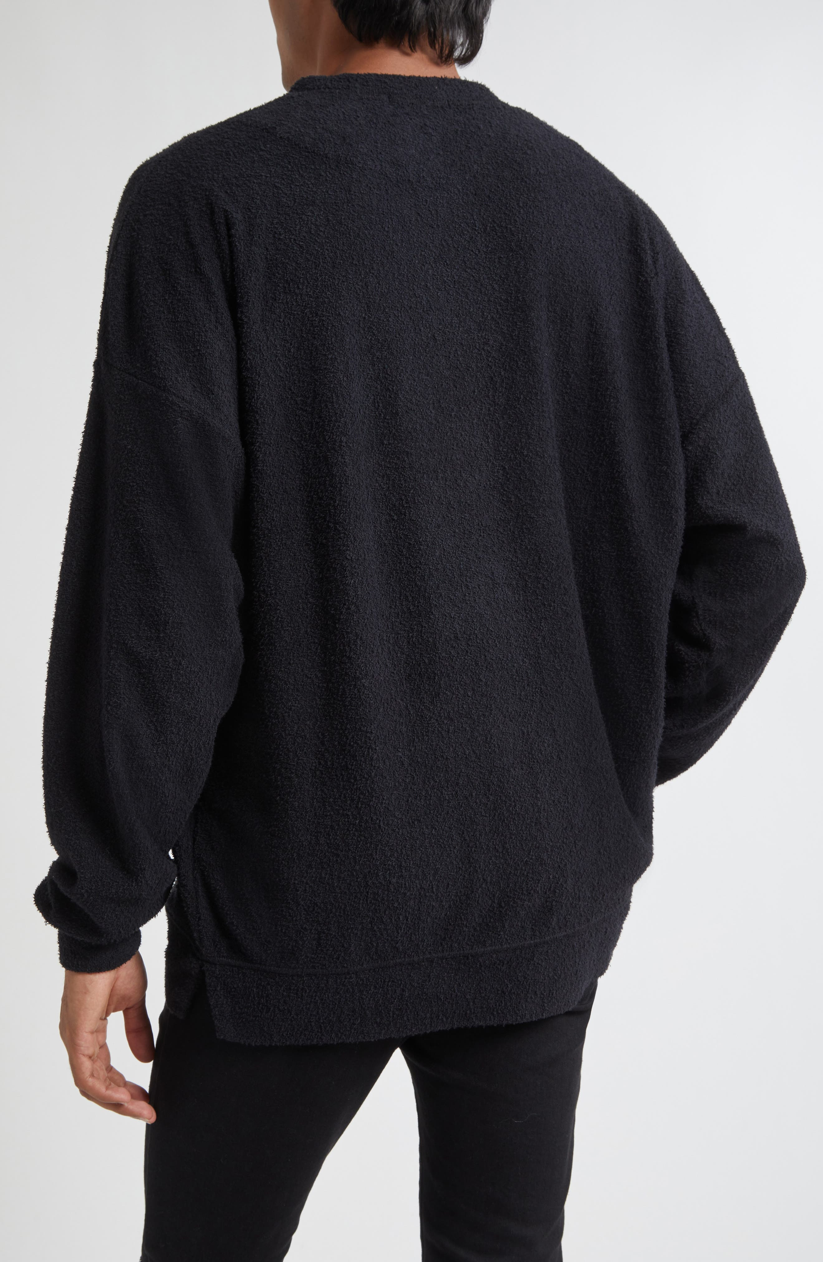 Undercover Embroidered Patch Sweatshirt in Black at Nordstrom - 2