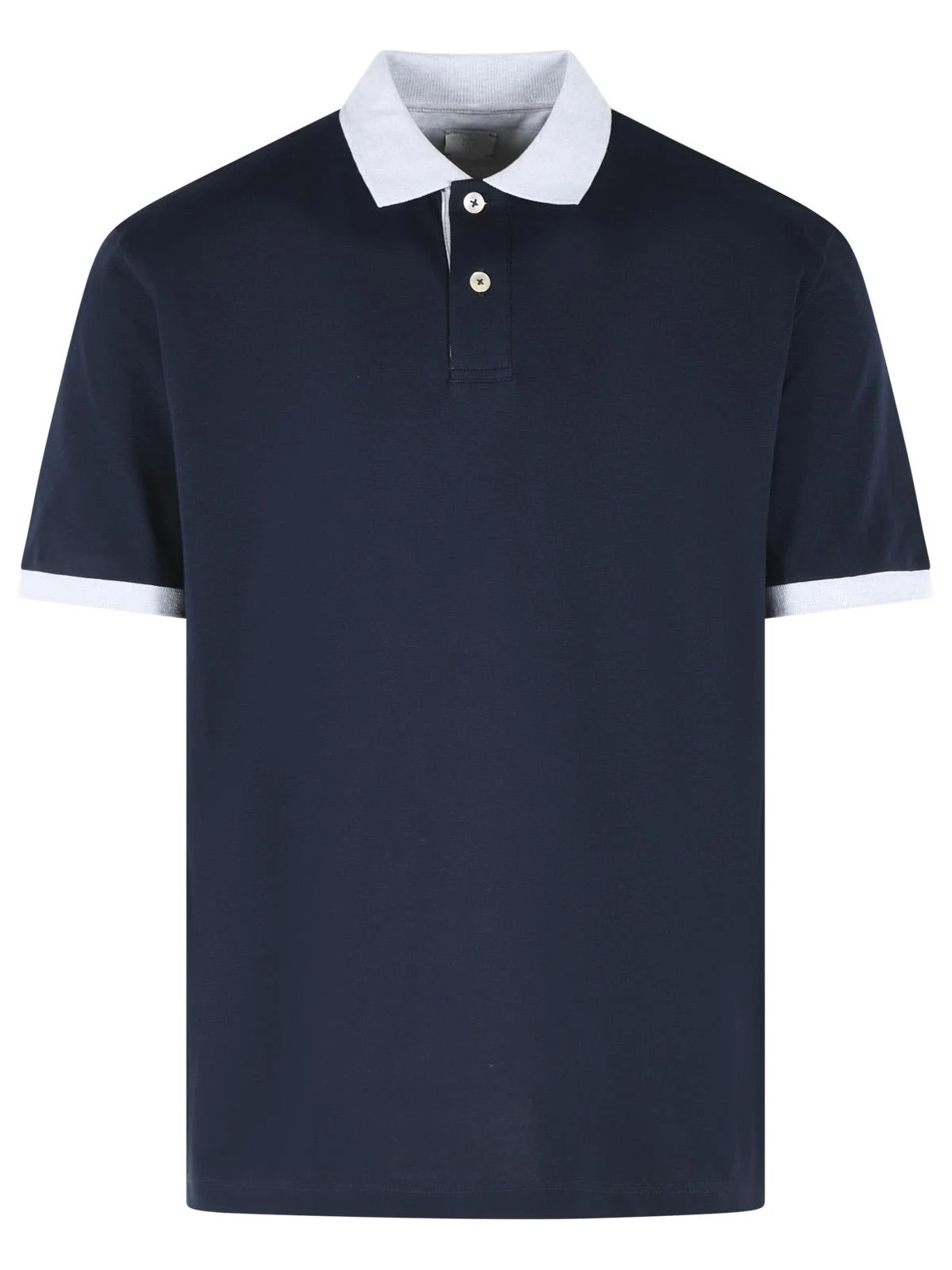 Eleventy Beige Cotton Polo Shirt Men - 1