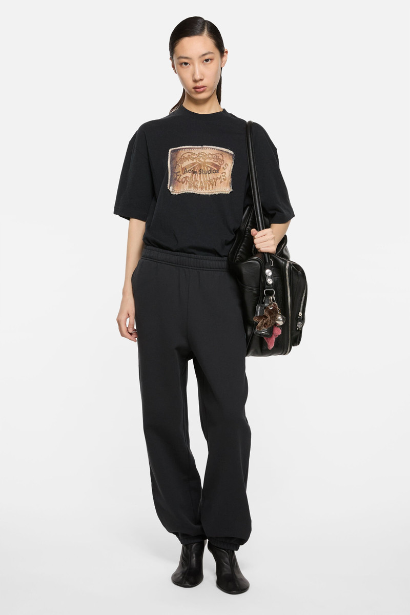 Acne Studios Cotton sweatpants - Black outlook