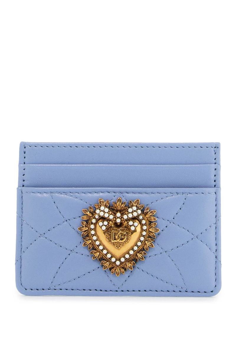 Dolce & Gabbana 'Devotion’ card holder Devotion credit card holder in Black for Women