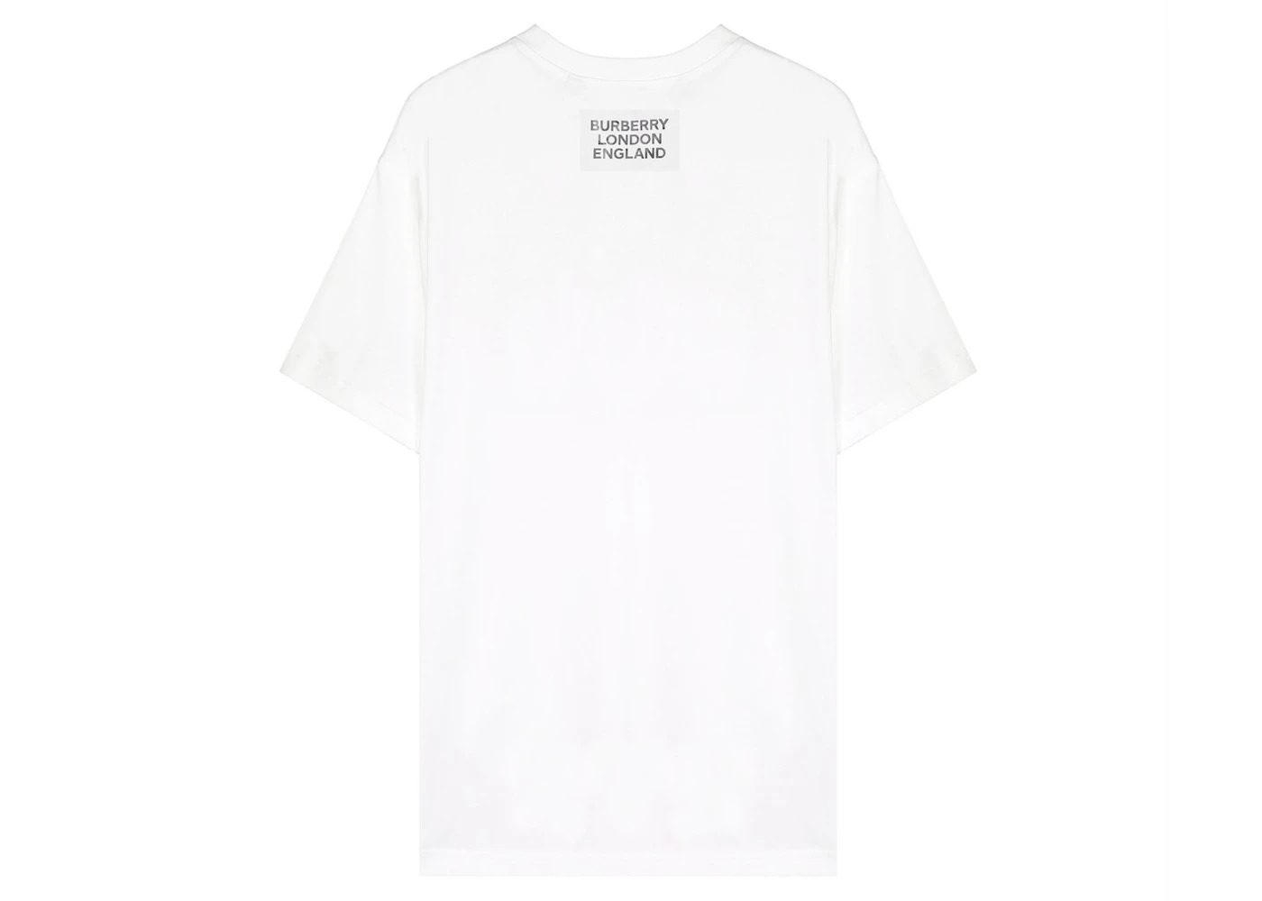 Burberry Womens Montage Print T-shirt White - 2