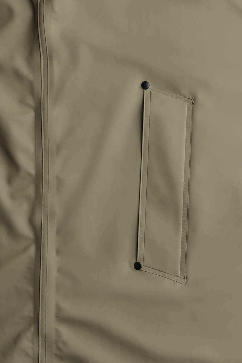 Mosebacke Lightweight Zip Raincoat Aloe 9