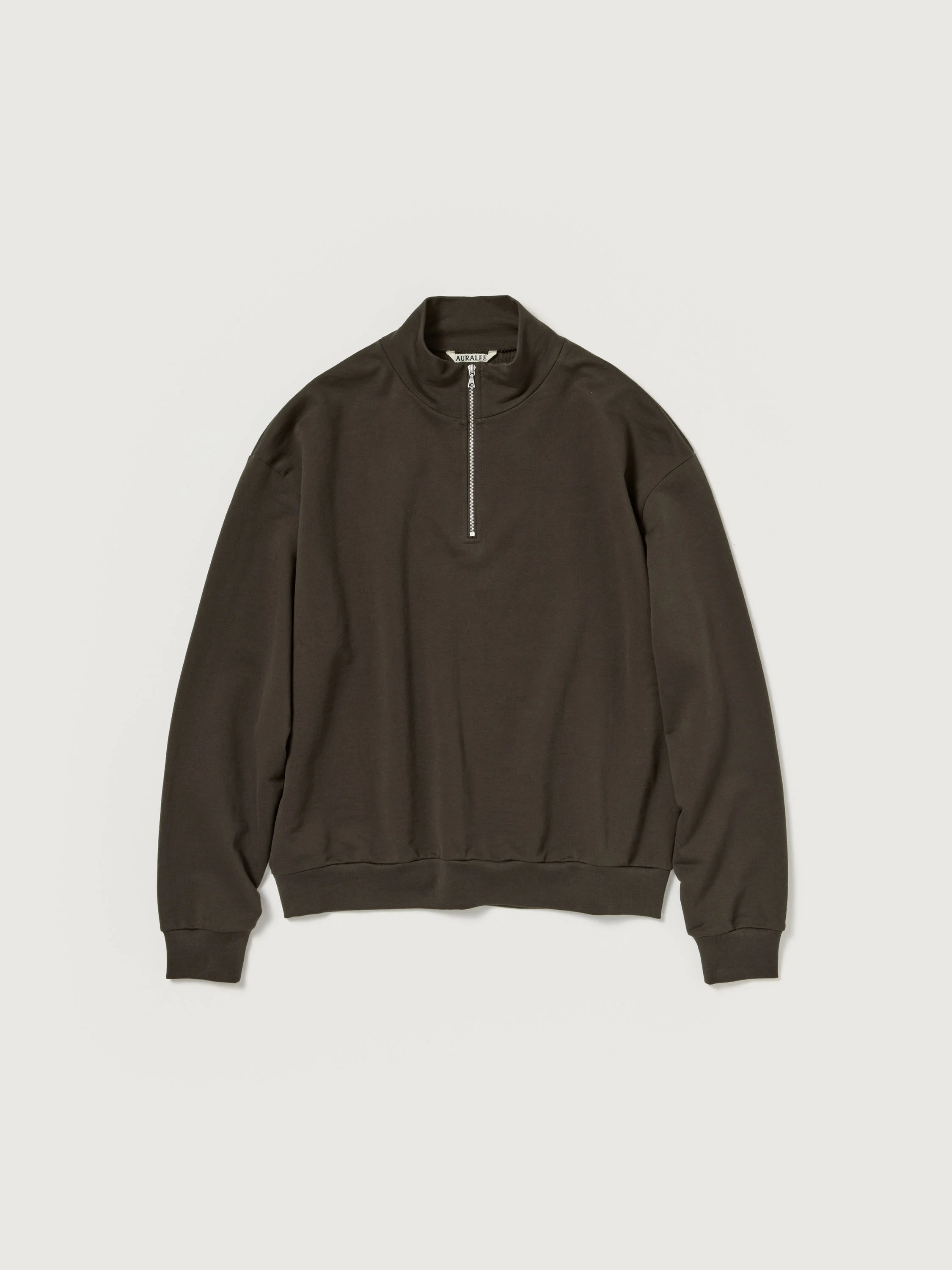 SUPER HIGH GAUGE SWEAT HALF ZIP P/O - 1
