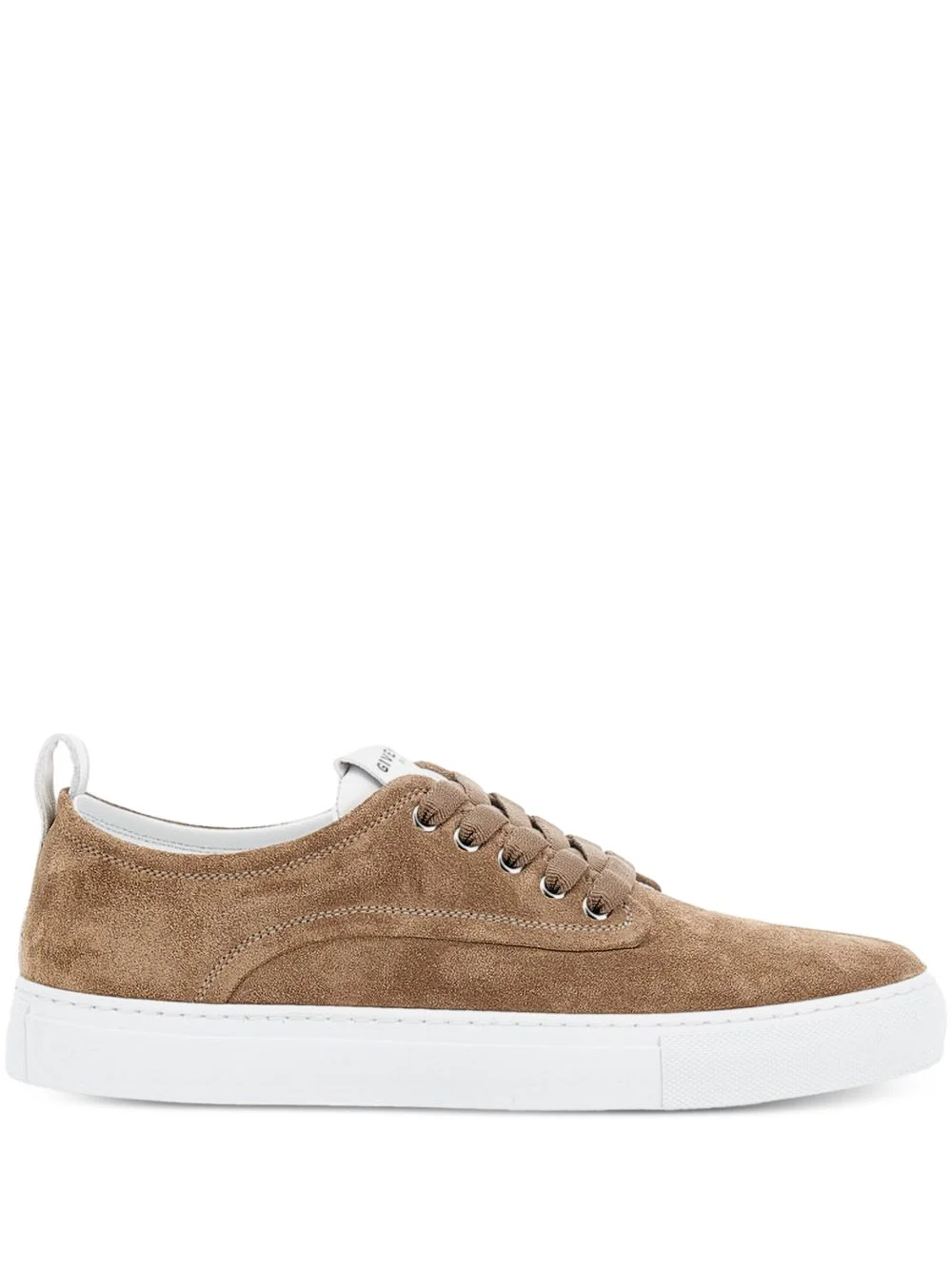 suede low-top sneakers - 1