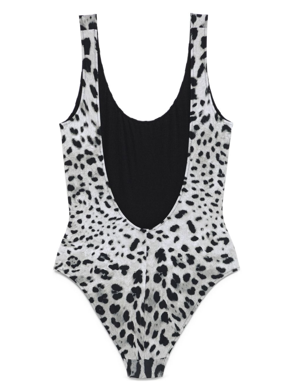 leopard-print swimsuit - 2