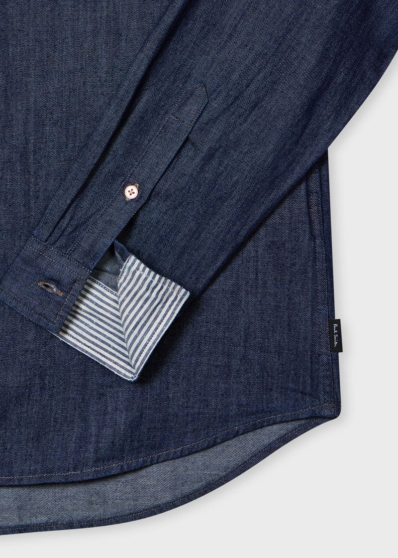 Paul Smith Tailored-Fit Rinse Denim Shirt outlook