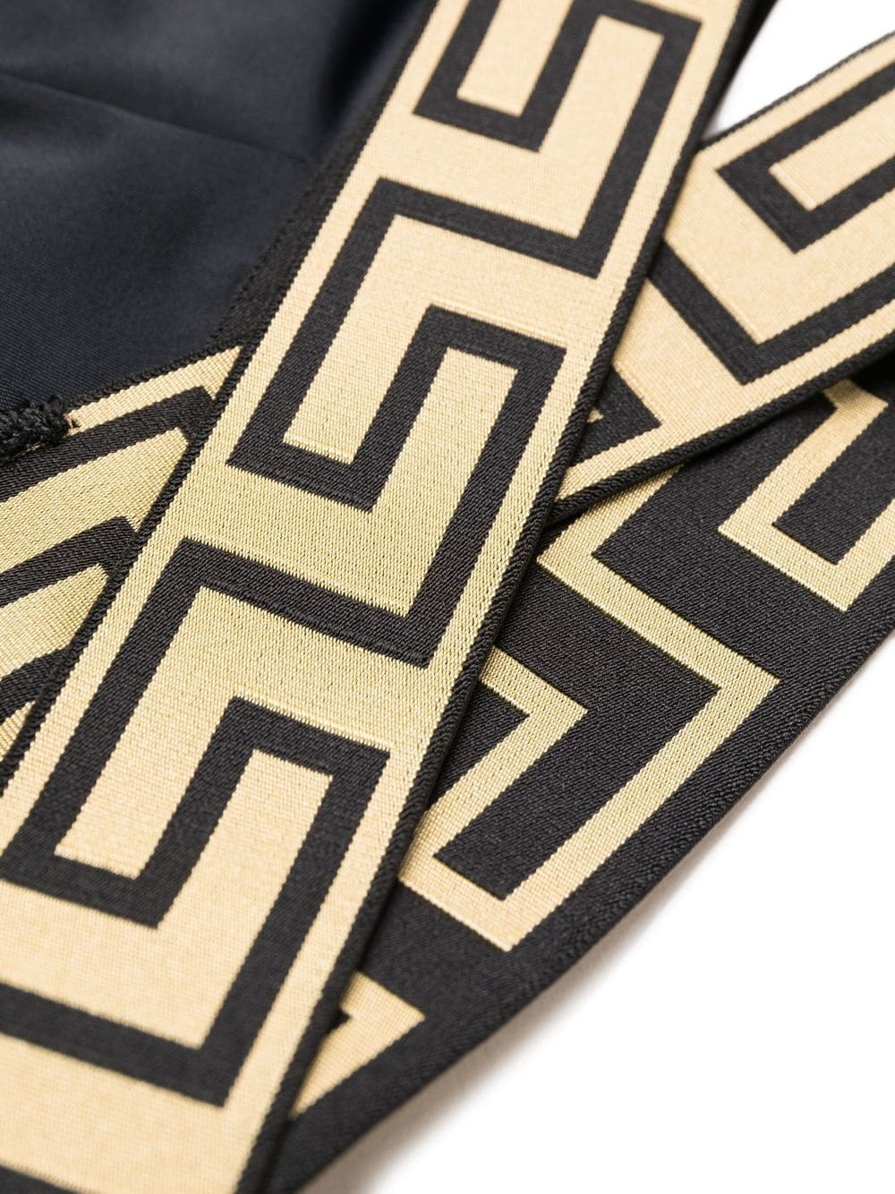 Greca-detail crossover bikini top - 3