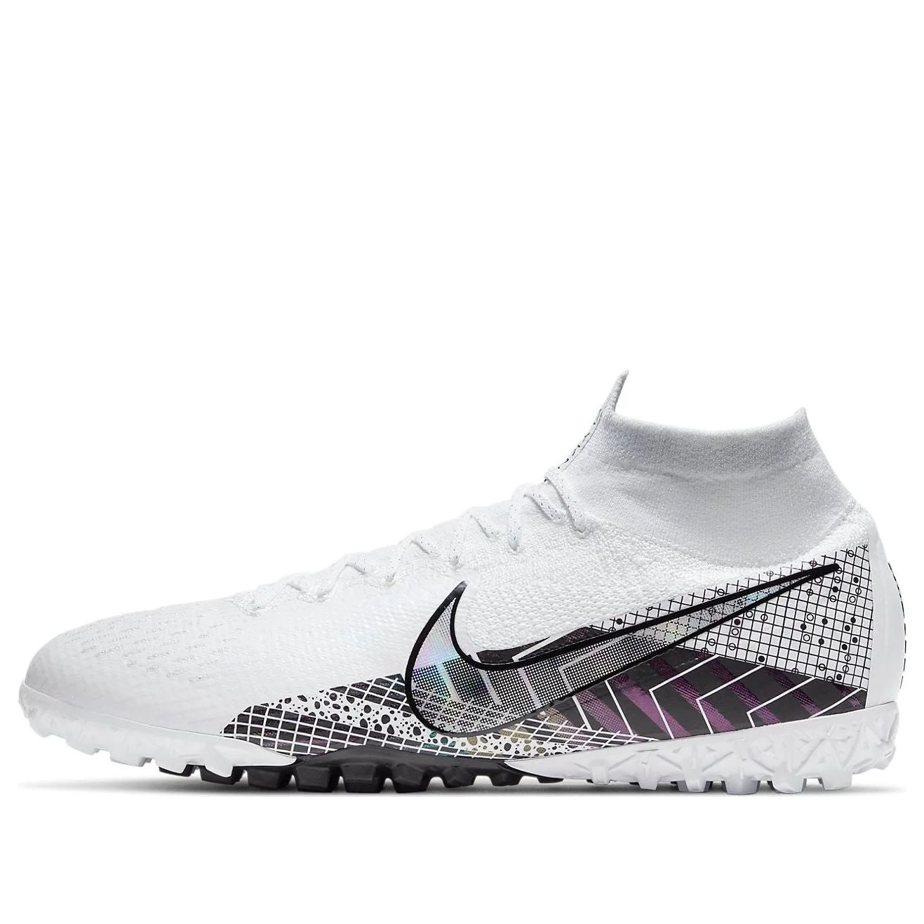 Nike Mercurial Superfly 7 Elite MDS TF Turf 'White Black' BQ5471-110 - 1