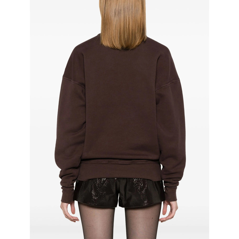Saint Laurent Brown Tops - Sweatshirts Women - 4